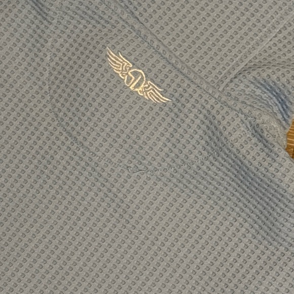 Straight Down Women’s Zip Up Eliza Jacket Hoodie Blue Waffle Golf Active- Large - Picture 13 of 13